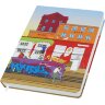 Записная книжка Dziuna Октябрьская в линейку 15,5 x 21 см