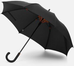 Зонт-трость Hidecolor с цветными спицами, оранжевый