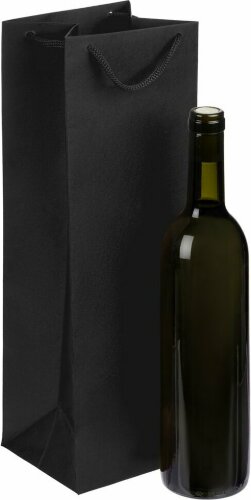 Пакет под бутылку Vindemia, черный