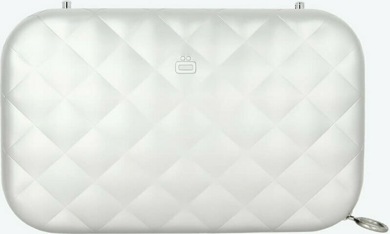 Алюминиевый стеганный клатч Ogon Quilted Lady Bag, серебристый