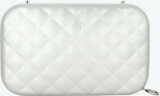 Алюминиевый стеганный клатч Ogon Quilted Lady Bag, серебристый
