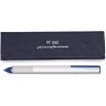  Шариковая ручка Pininfarina PF One, серебристый/синий
