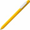 Ручка шариковая Swiper, желтая с белым