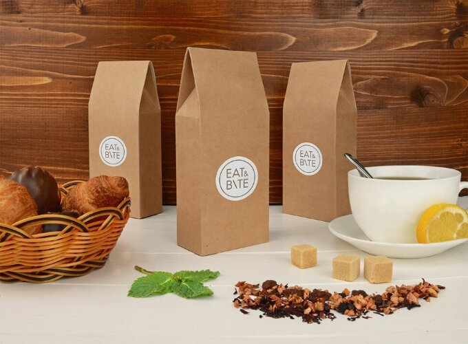 Чай Eat & Bite Индийский, черный крупнолистовой, 70г (упаковка без окошка)