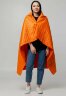 Плед-пончо для пикника Molti SnapCoat, оранжевый