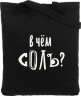 Холщовая сумка Соль «В чем соль», черная