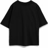 Футболка оверсайз унисекс Base Space, черная, XL/2XL