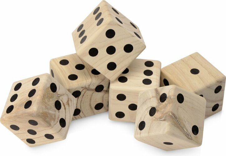 Деревянная игра в кости, XL Dice