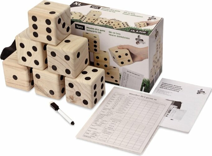 Деревянная игра в кости, XL Dice