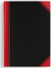 Блокнот Accenti Mini, черный с красным