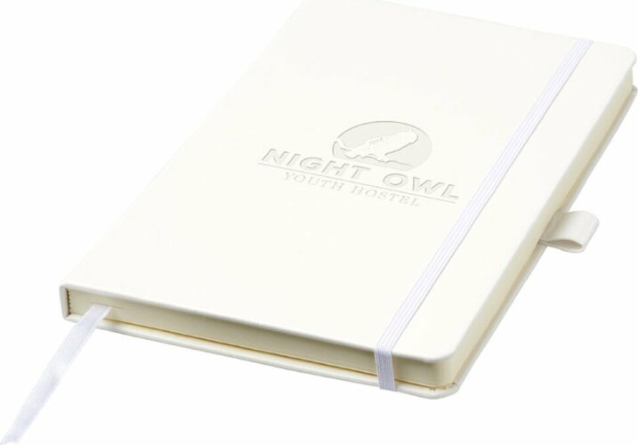 Записная книжка Nova формата A5 с переплетом Journalbooks, белый