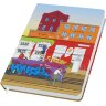 Записная книжка Dziuna Октябрьская в клетку 10,5 x 16 см