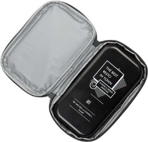 RESTO 5501 grey Изотермическая сумка для ланч боксов, 1.7 л, /12