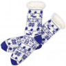 Домашние носки мужские, синий, размер 39-44