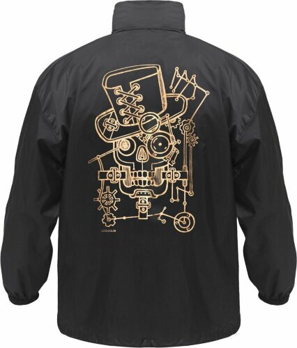 Ветровка CoolColor John Steampunk, черная, размер L