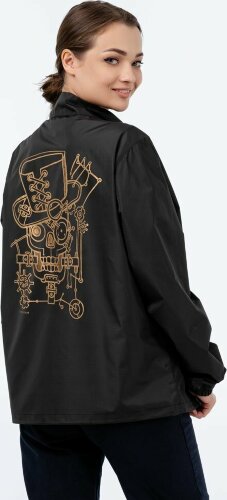 Ветровка CoolColor John Steampunk, черная, размер L