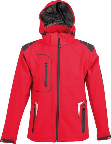 Куртка софтшелл ARTIC 320, красный, S