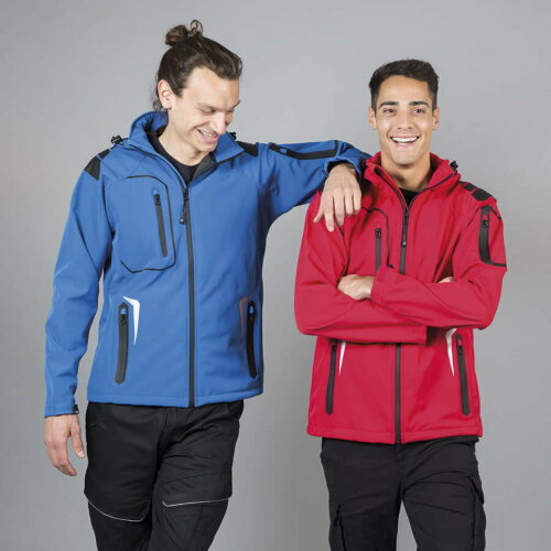 Куртка софтшелл ARTIC 320, красный, S
