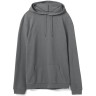 Толстовка с капюшоном унисекс Hoodie, серая (стальная), M