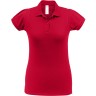 Рубашка поло женская BNC Heavymill, красная, размер S