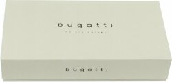 Портмоне для кредитных карт BUGATTI Primo, чёрное, натуральная воловья кожа, 11,5х0,5х9 см