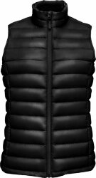 Жилет женский Sol&#039;s Wilson BW Women, черный, размер M