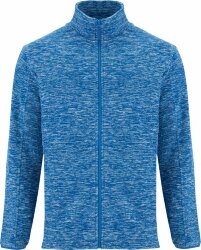 Куртка флисовая Roly Artic, мужская, королевский синий меланж, размер 3XL