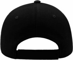 Бейсболка LIBERTY FIVE, 5 клиньев, застежка на липучке, черный, универсальный