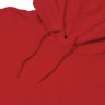 Толстовка с капюшоном унисекс Hoodie, красная, 4XL