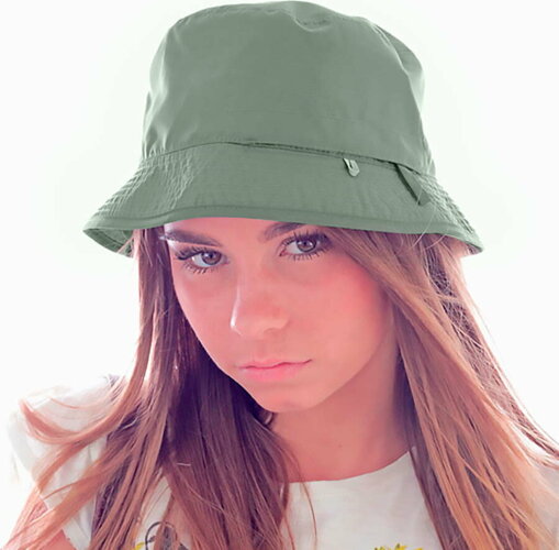 Панама BUCKET POCKET, оливковый-хаки, 100% нейлон, 85 г/м2