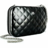 Алюминиевый стеганный клатч Ogon Quilted Lady Bag, черный
