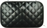 Алюминиевый стеганный клатч Ogon Quilted Lady Bag, черный