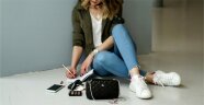 Алюминиевый стеганный клатч Ogon Quilted Lady Bag, черный