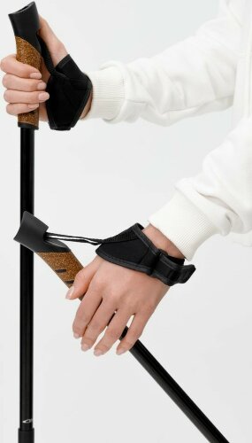 Палки для скандинавской ходьбы Trekk, черные