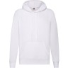 Толстовка без начеса LIGHTWEIGHT HOODED SWEAT 240, белый, S