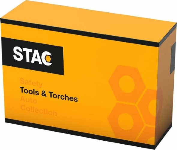 Многофункциональный инструмент Stac 16 в 1, черный