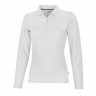 Рубашка поло Slazenger Point женская с длинным рукавом, белый, размер 2XL (52-54)