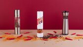 Гравитационная электрическая мельница Special miх для специй, серебристый
