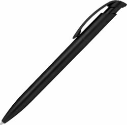 Ручка шариковая Clear Solid, черная