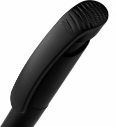 Ручка шариковая Clear Solid, черная