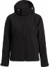 Куртка женская BNC Hooded Softshell, черная, размер M