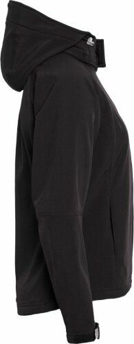 Куртка женская BNC Hooded Softshell, черная, размер M