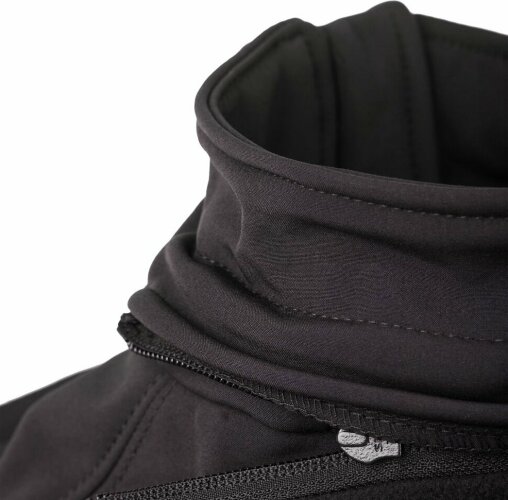 Куртка женская BNC Hooded Softshell, черная, размер M