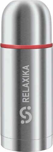 Термос Relaxika 102, 2 чашки, 500 мл, стальной