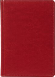 Ежедневник Nebraska, недатированный, красный