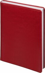 Ежедневник Nebraska, недатированный, красный