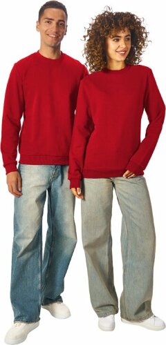 Свитшот US Basic Monaco унисекс, красный, размер XS (42)