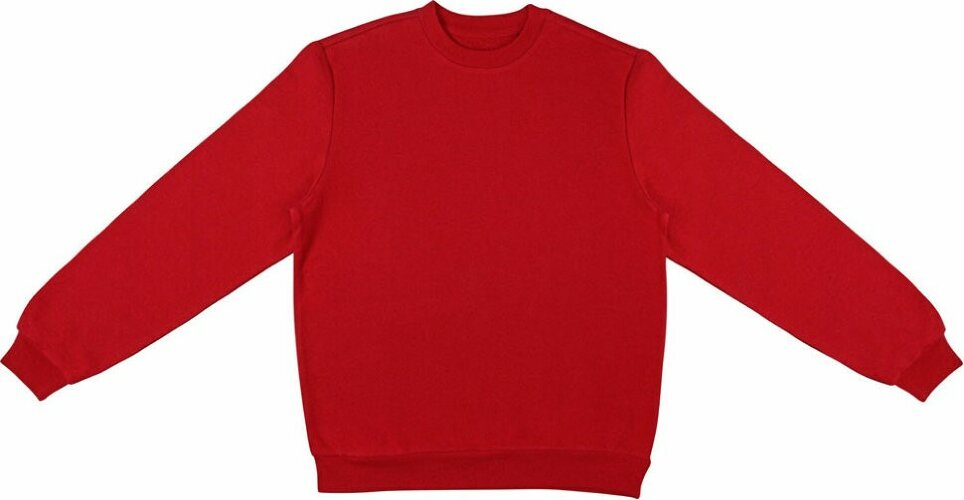 Свитшот US Basic Monaco унисекс, красный, размер XS (42)