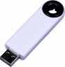 USB-флешка промо на 32 Гб прямоугольной формы, выдвижной механизм, черный