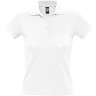 Рубашка поло женская PEOPLE 210, белый, XL